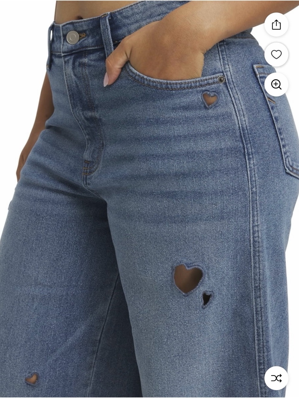 Vintage Festival Ultra High Rise Wide Leg Jeans 2